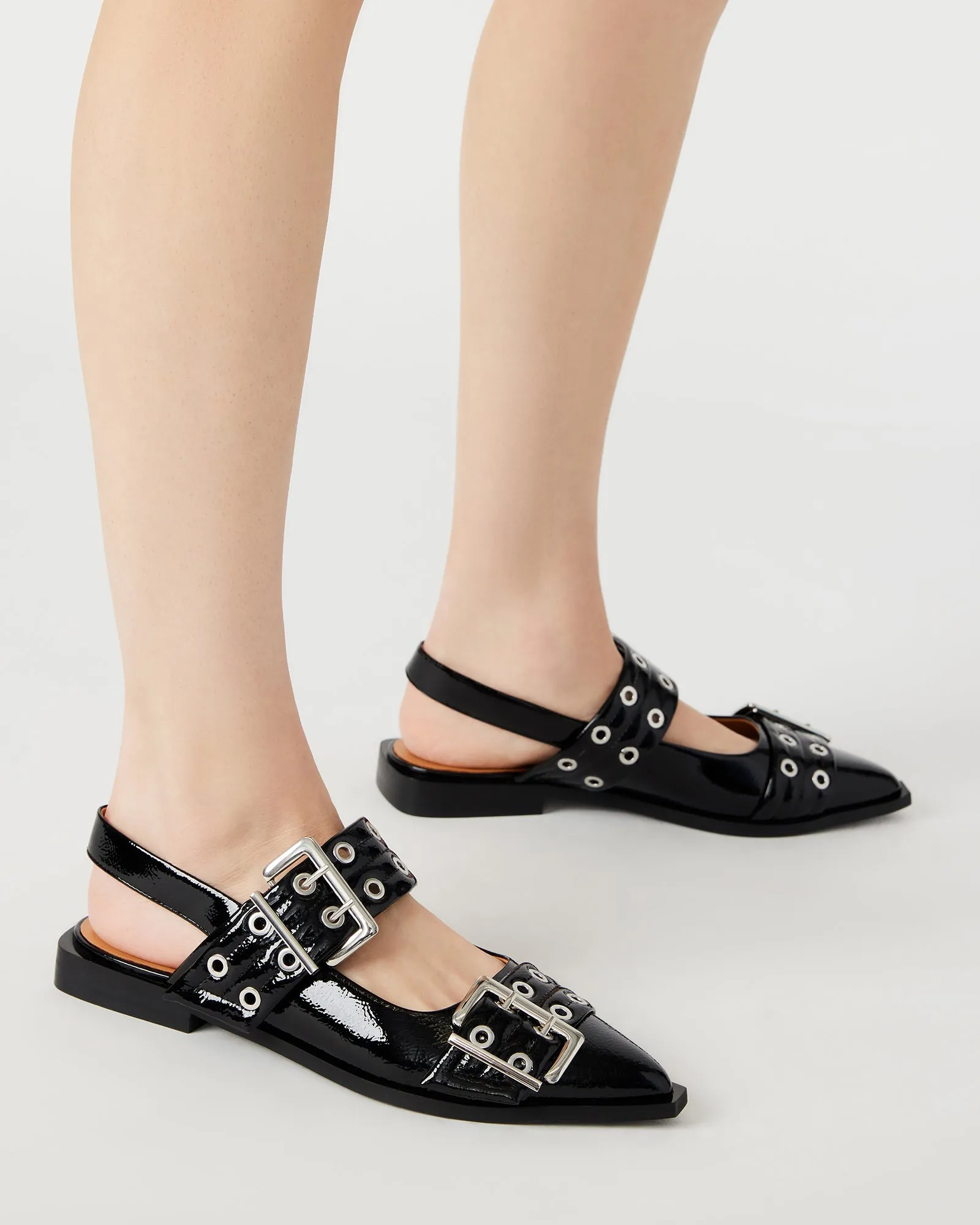 GRAYA BLACK PATENT