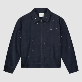 Heart Denim jacket - Navy