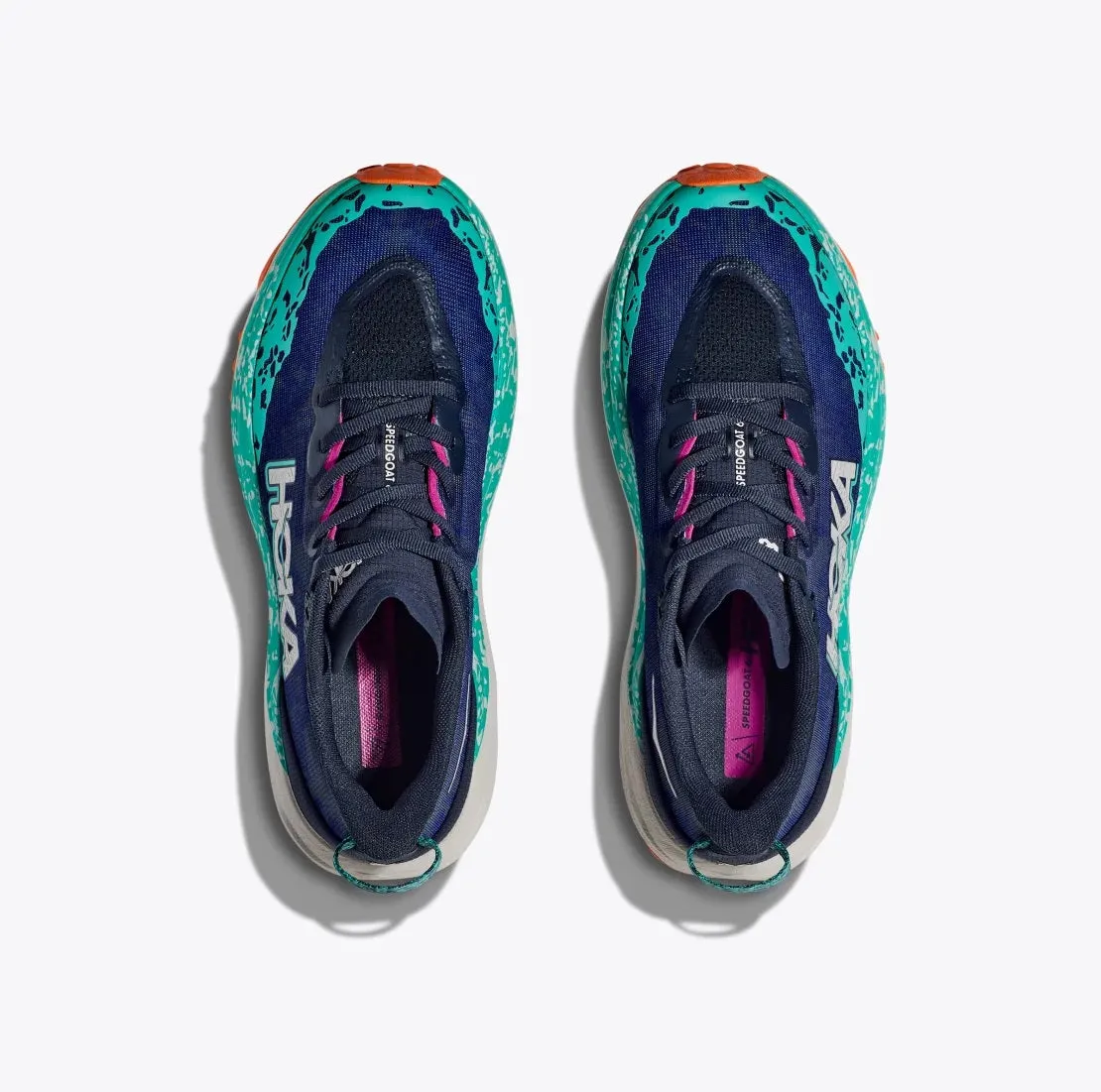 Hoka Speedgoat 6 Wide | Varsity Navy / Meteor | Womens