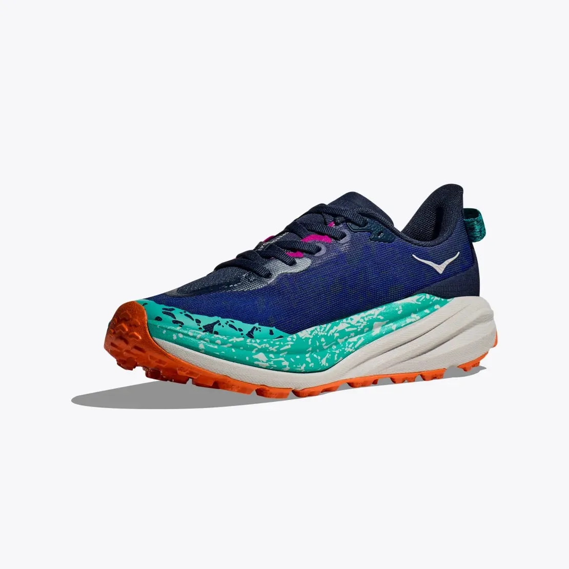 Hoka Speedgoat 6 Wide | Varsity Navy / Meteor | Womens