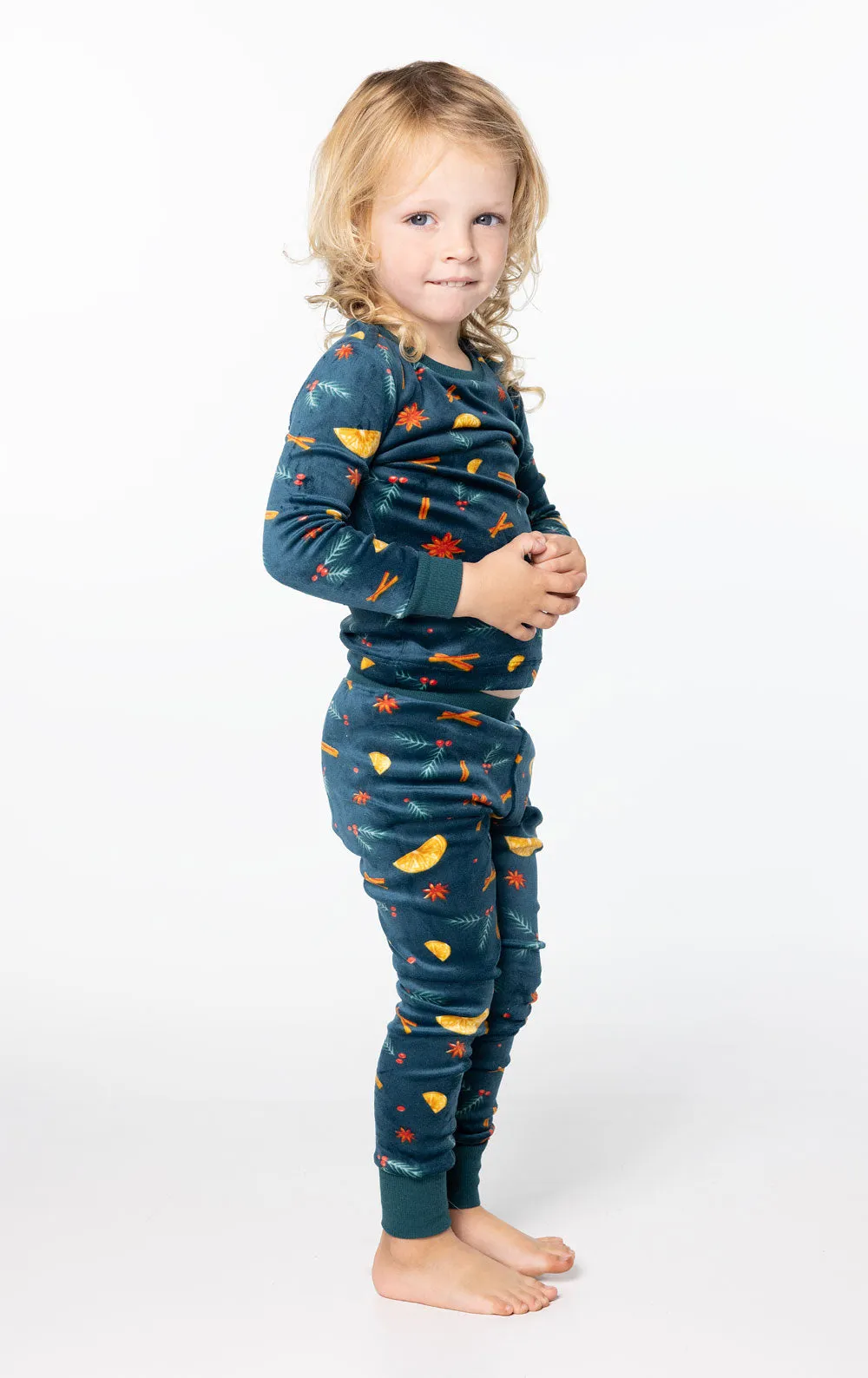 Holiday Garland Toddler Pajamas