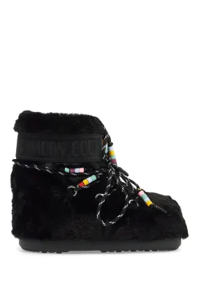 ICON LOW ECO-FUR SNOW BOOTS WITH