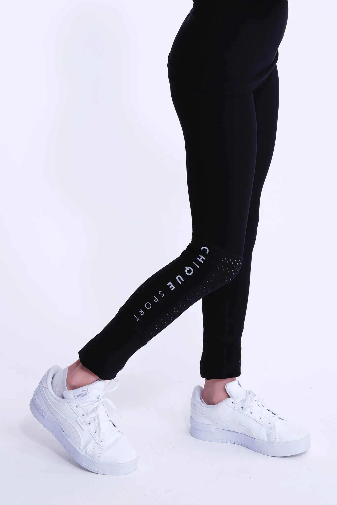 Inspire Non-Slip Leggings in Black