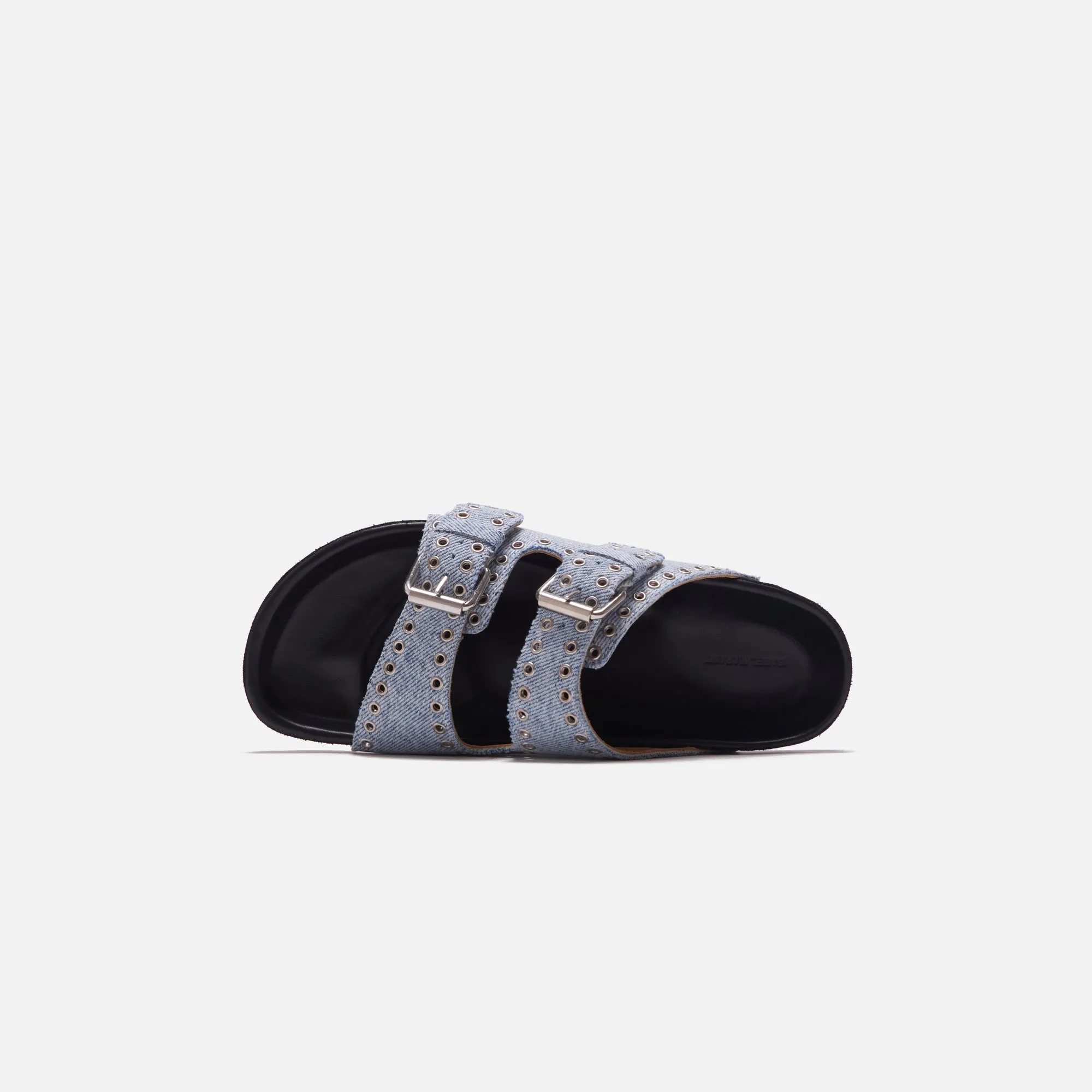 Isabel Marant Lennyo Denim Sandals - Light Blue