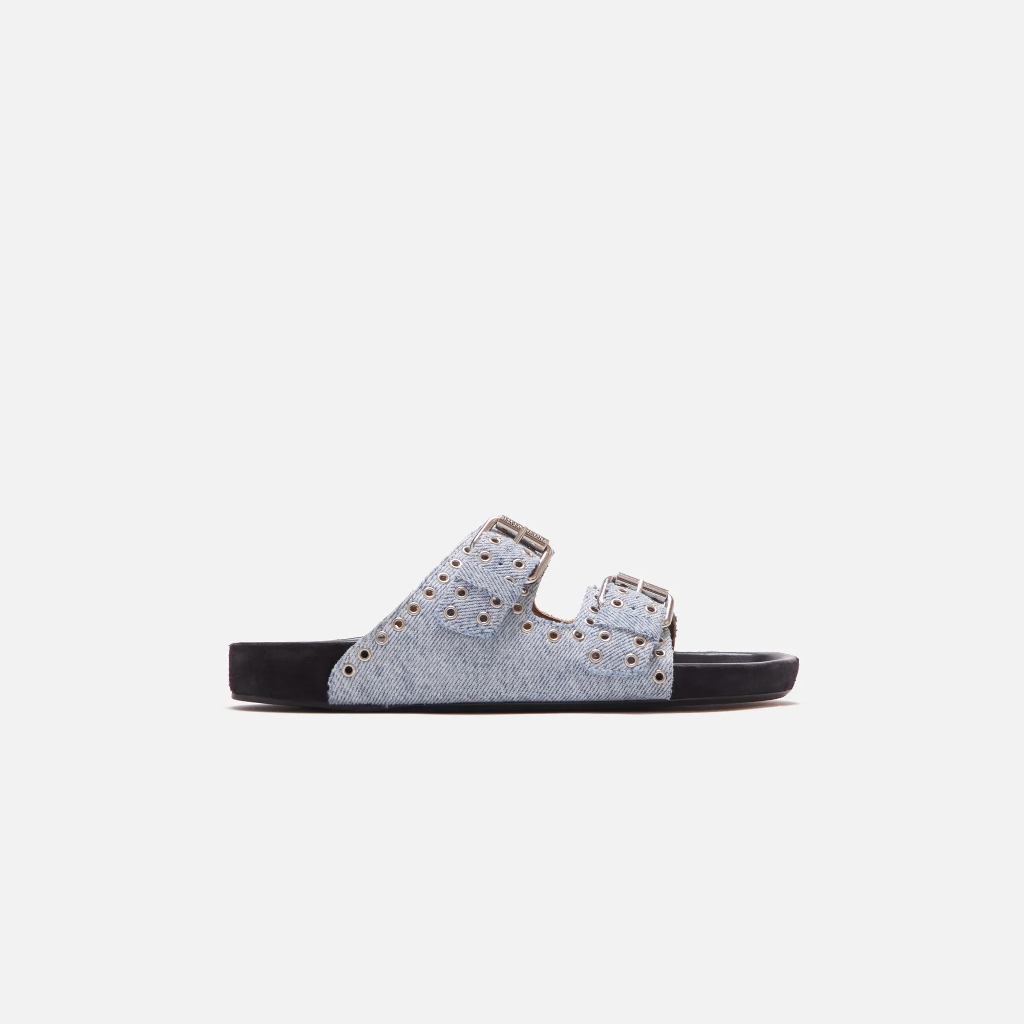 Isabel Marant Lennyo Denim Sandals - Light Blue