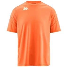 KAPPA4FOOTBALL DOVO - Active Jerseys - Shirt - Man - ORANGE FLAME