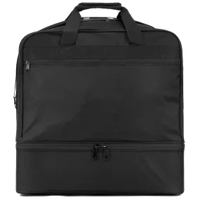 KAPPA4FOOTBALL HARDBASE - Bags - Hard Base Duffle - Unisex - BLACK