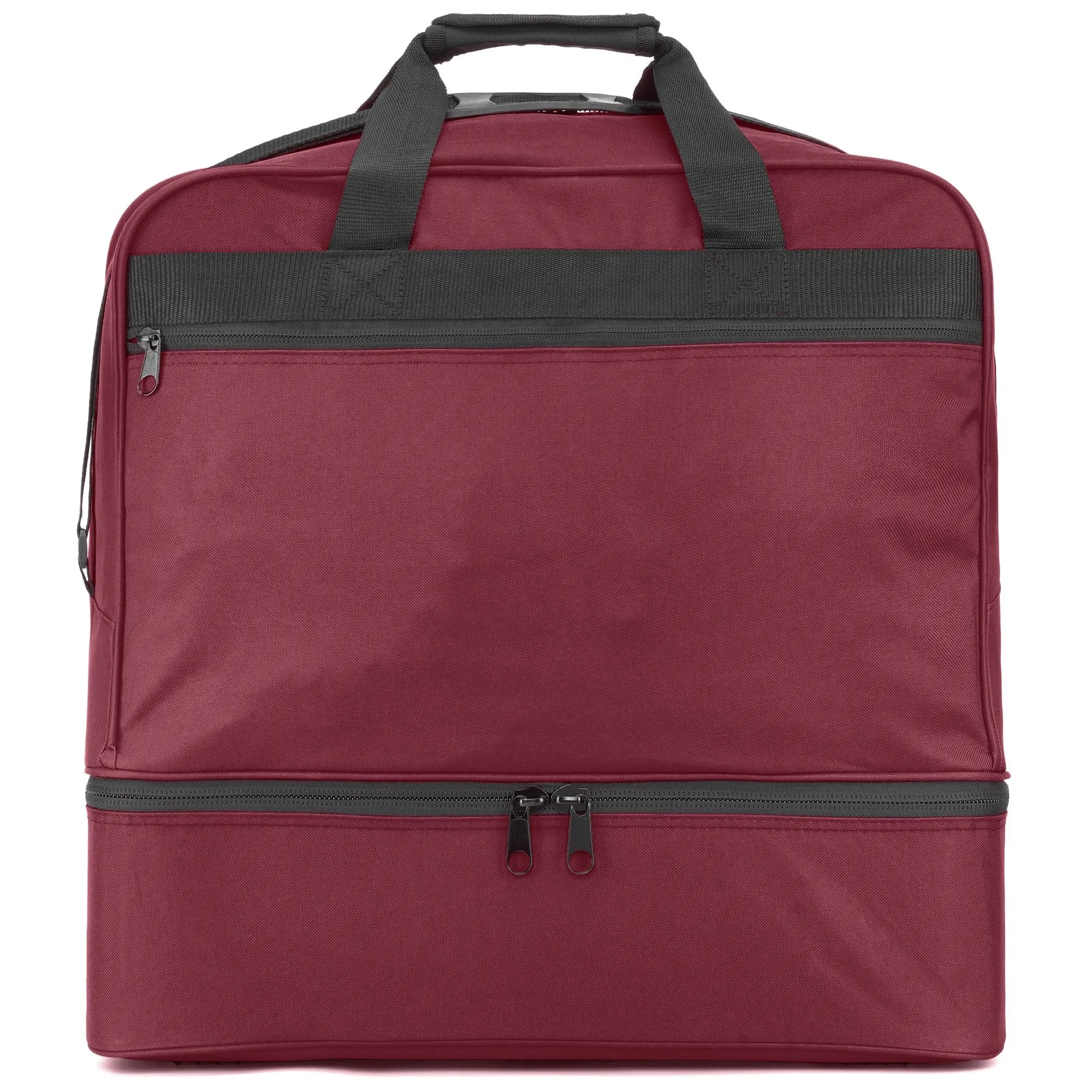 KAPPA4FOOTBALL HARDBASE - Bags - Hard Base Duffle - Unisex - RED GRANATA