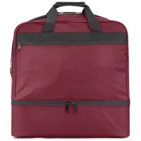 KAPPA4FOOTBALL HARDBASE - Bags - Hard Base Duffle - Unisex - RED GRANATA