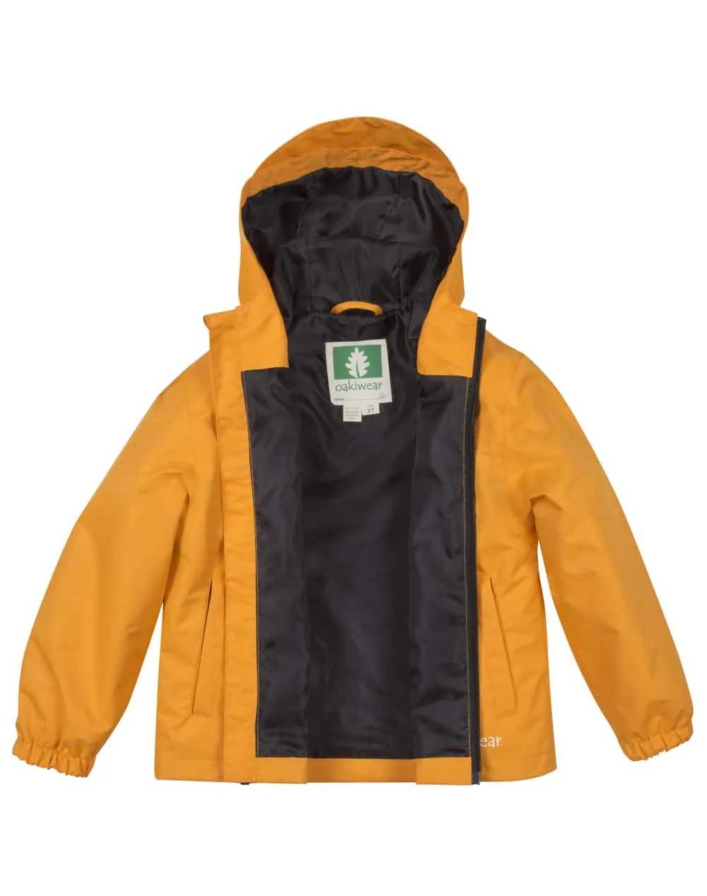 KID’S CORE RAIN JACKET LAVA ORANGE