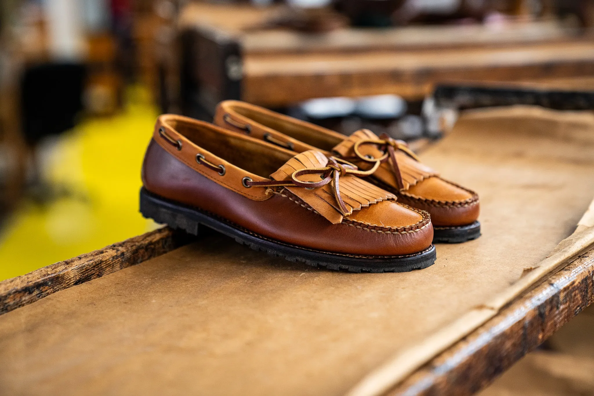 Kiltie Loafer - Chicago Tan/Tan Labrador