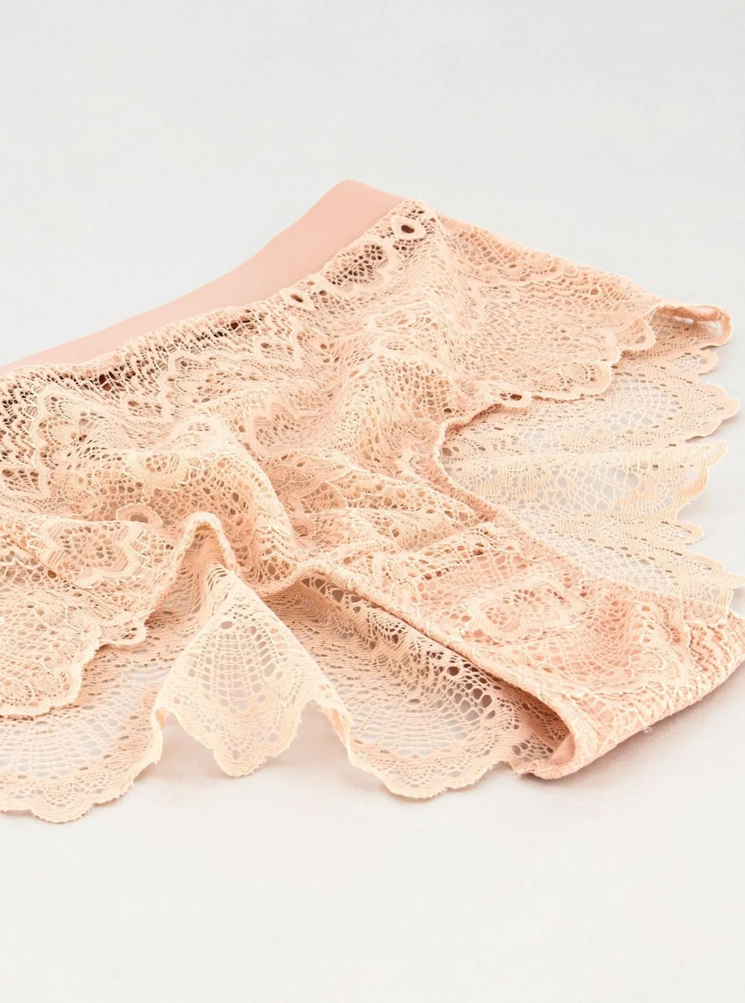 Lace Highwaist Briefs 001 - Naked