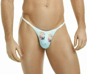 L'Homme Invisible String Striptease Hawaii Detachable Snap Thongs MY11X 6