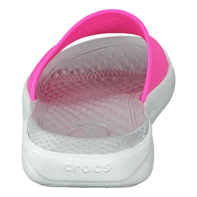 Literide Slide Electric Pink/almost White