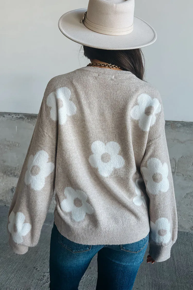 Maddy Flower Sweater