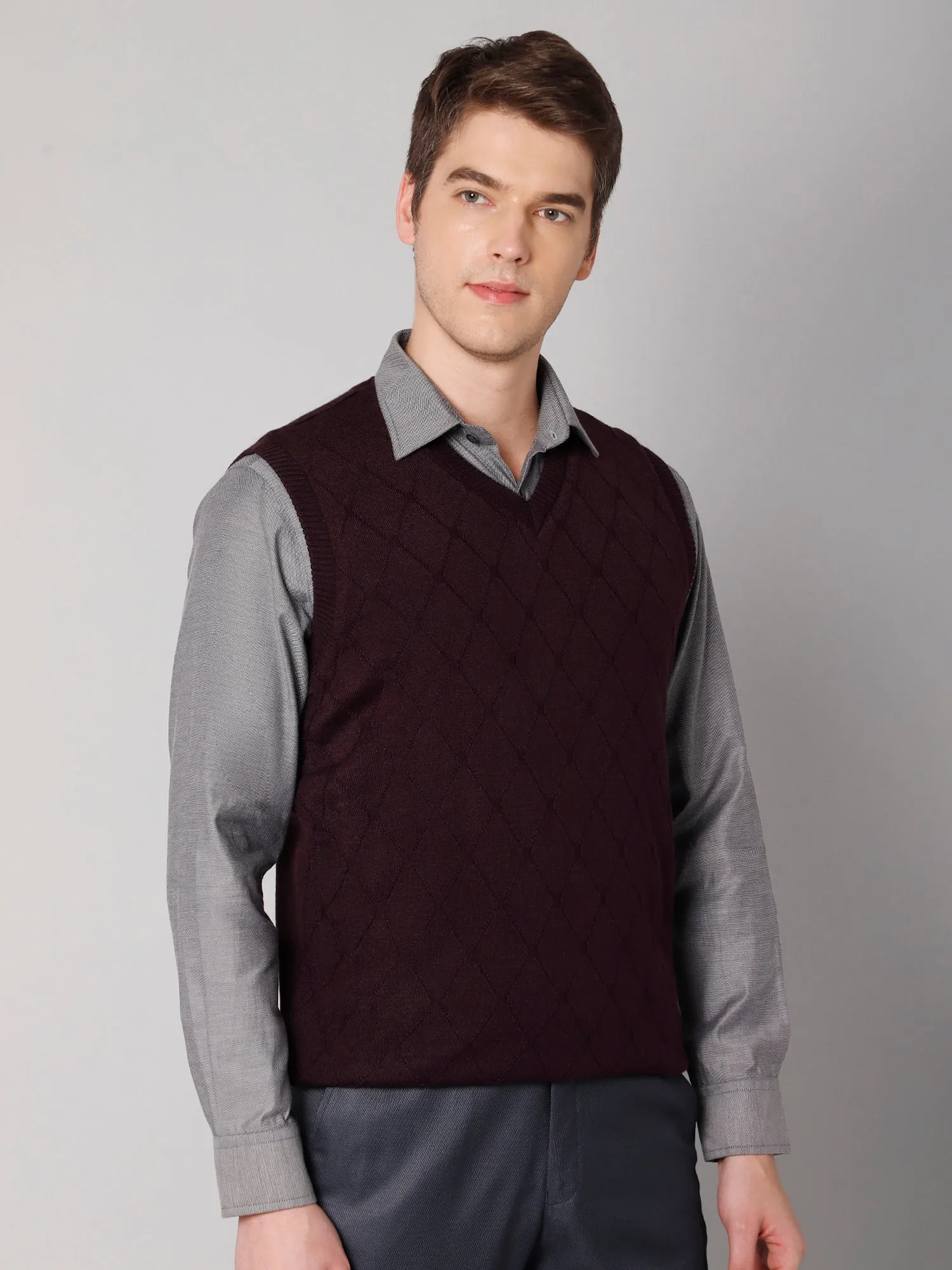 Mens Purple Sweater