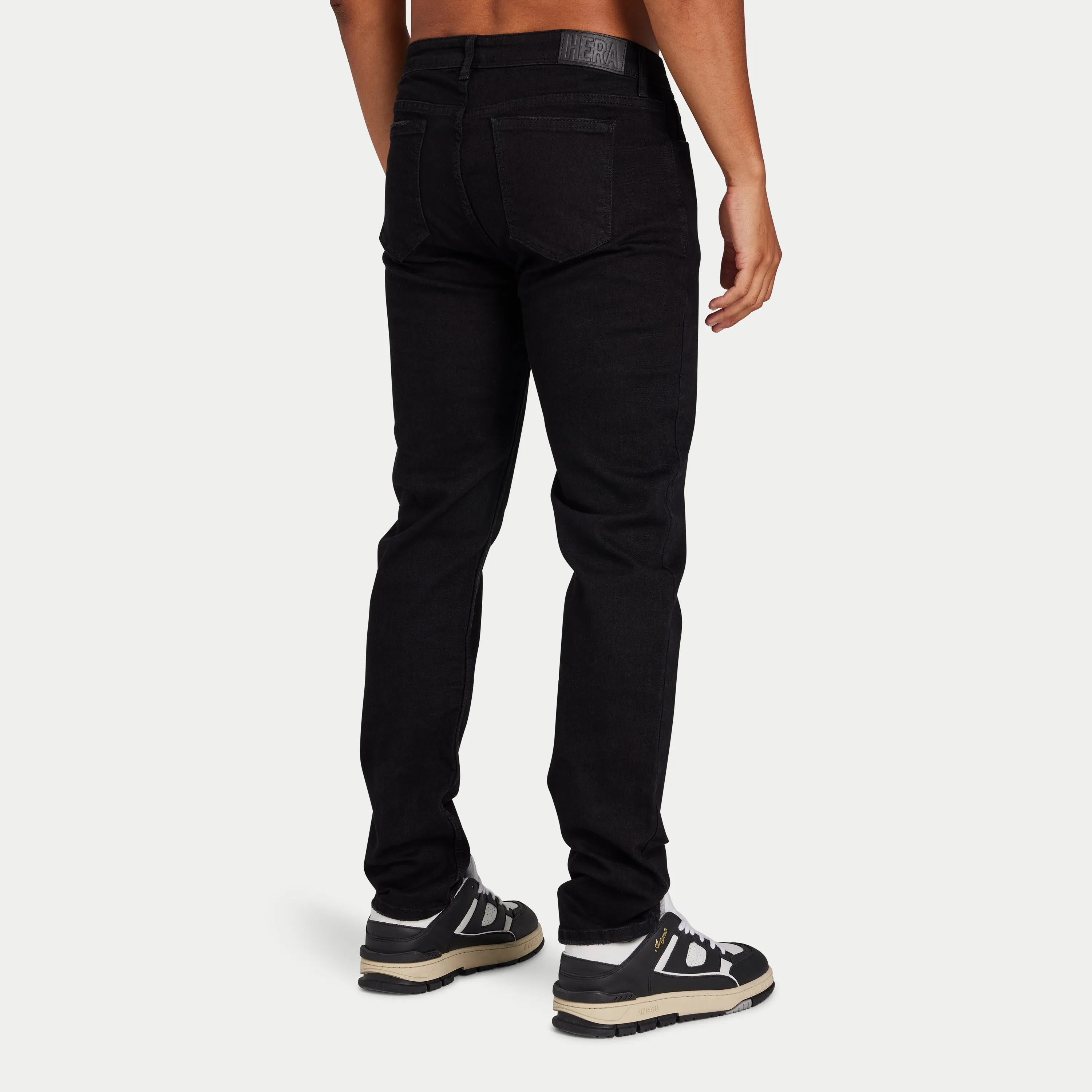 Mens Relaxed Denim Jean - Black