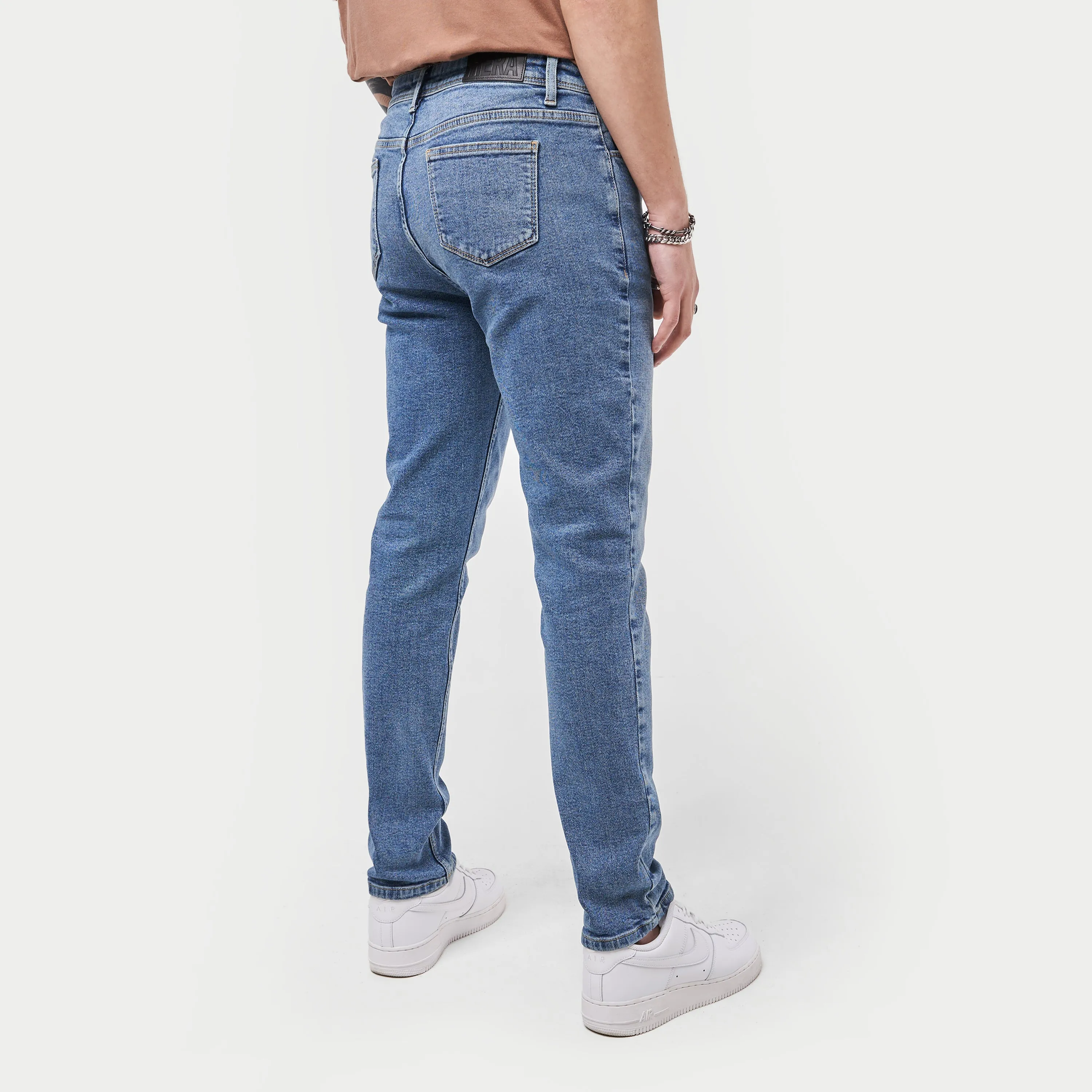 Mens Slim Fit Jean - Mid Blue