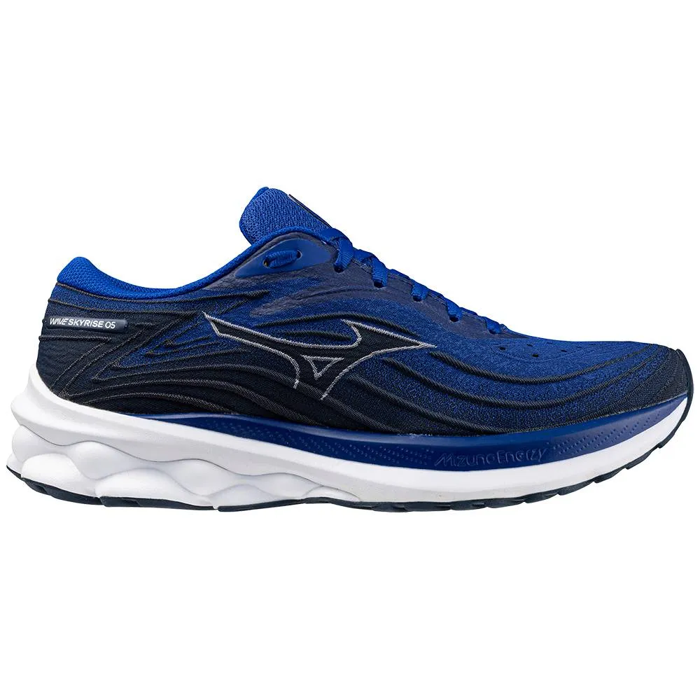 Mizuno Wave Skyrise 5 (Mens) - Classic Blue/Plein Air/River Blue