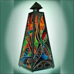 Multi Colour Abstract Lantern