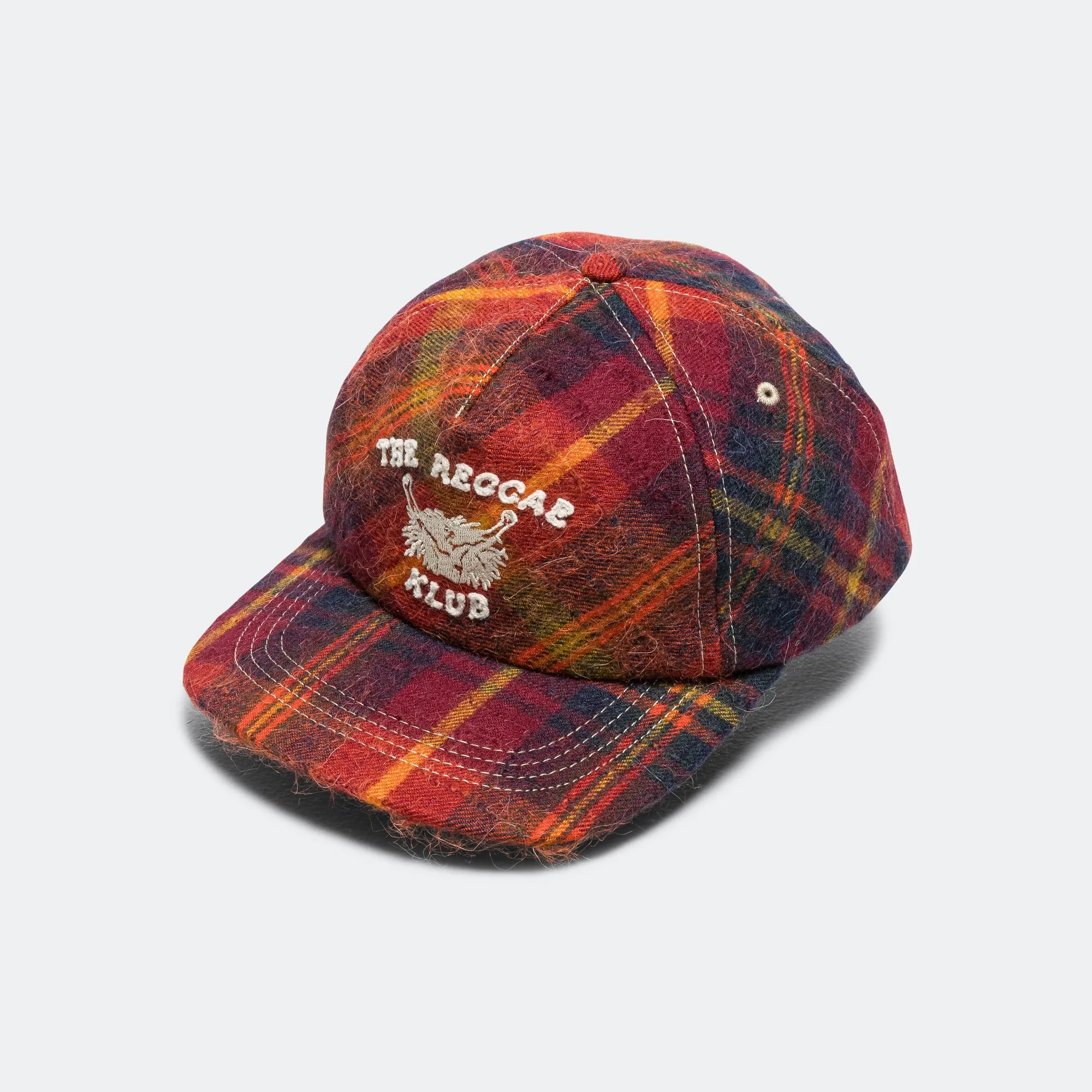 ND Chainstitch Cap - ND Madras Wool/Mohair