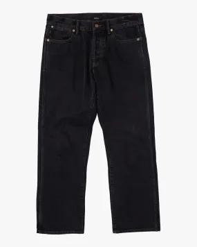 New Dawn Straight Fit Denim Jeans - Black Black