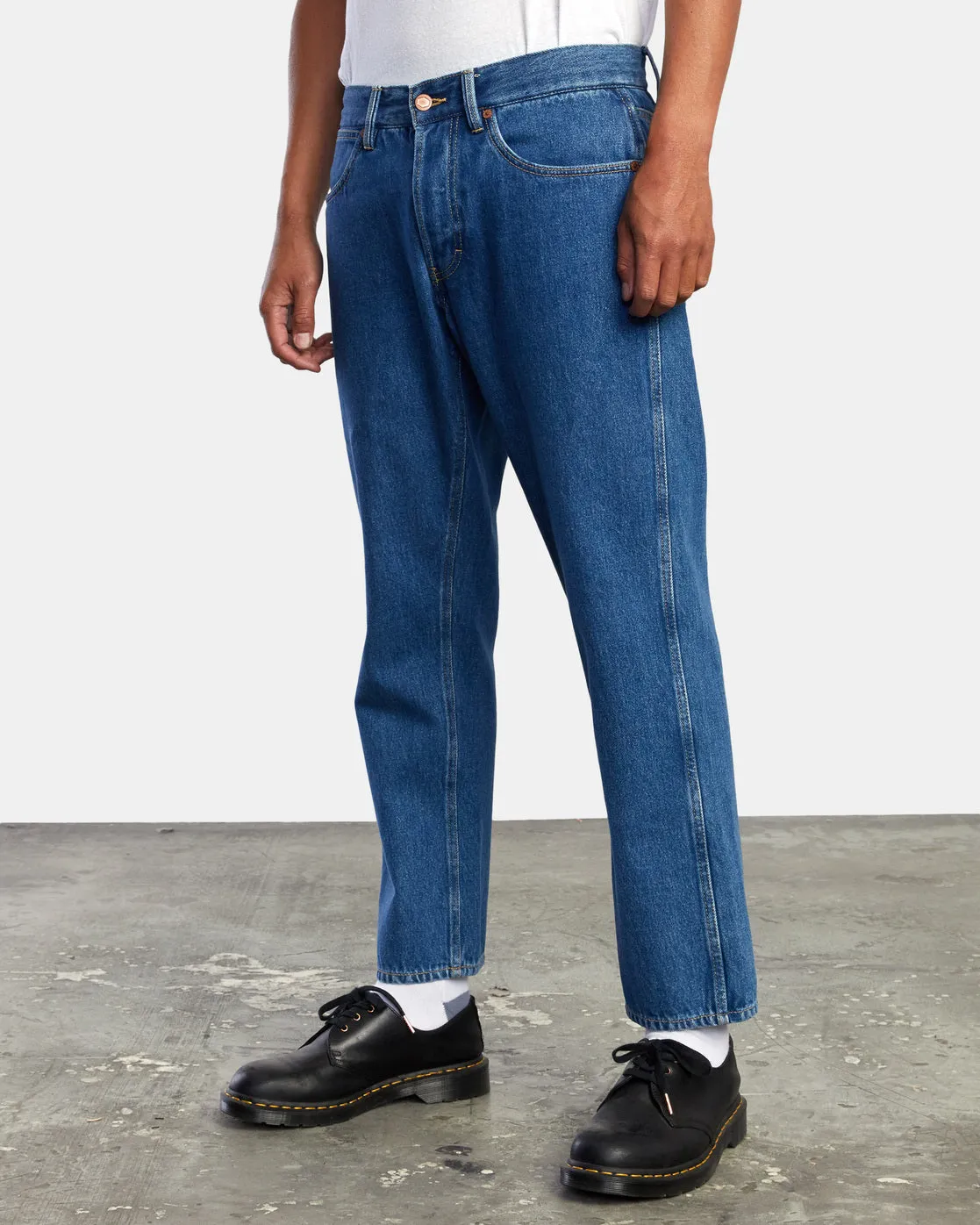 New Dawn Straight Fit Denim Jeans - Blue Collar