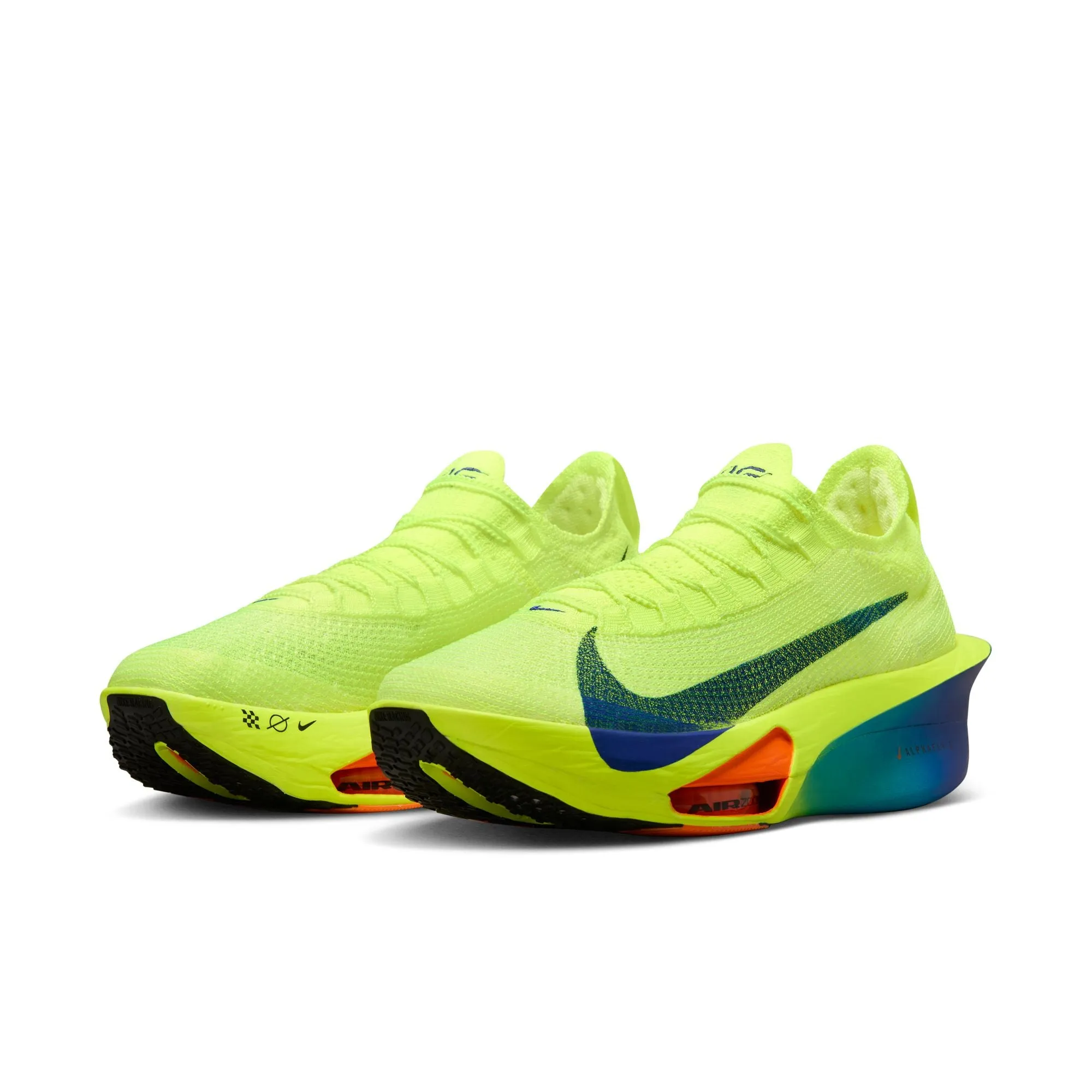 Nike Men's Alphafly 3 Running Shoes Volt / Dusty Cactus / Total Orange