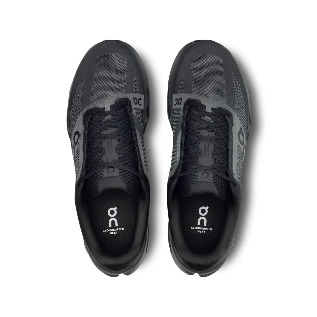 On Men's Cloudsurfer Next Running Shoes Black / Eclipse