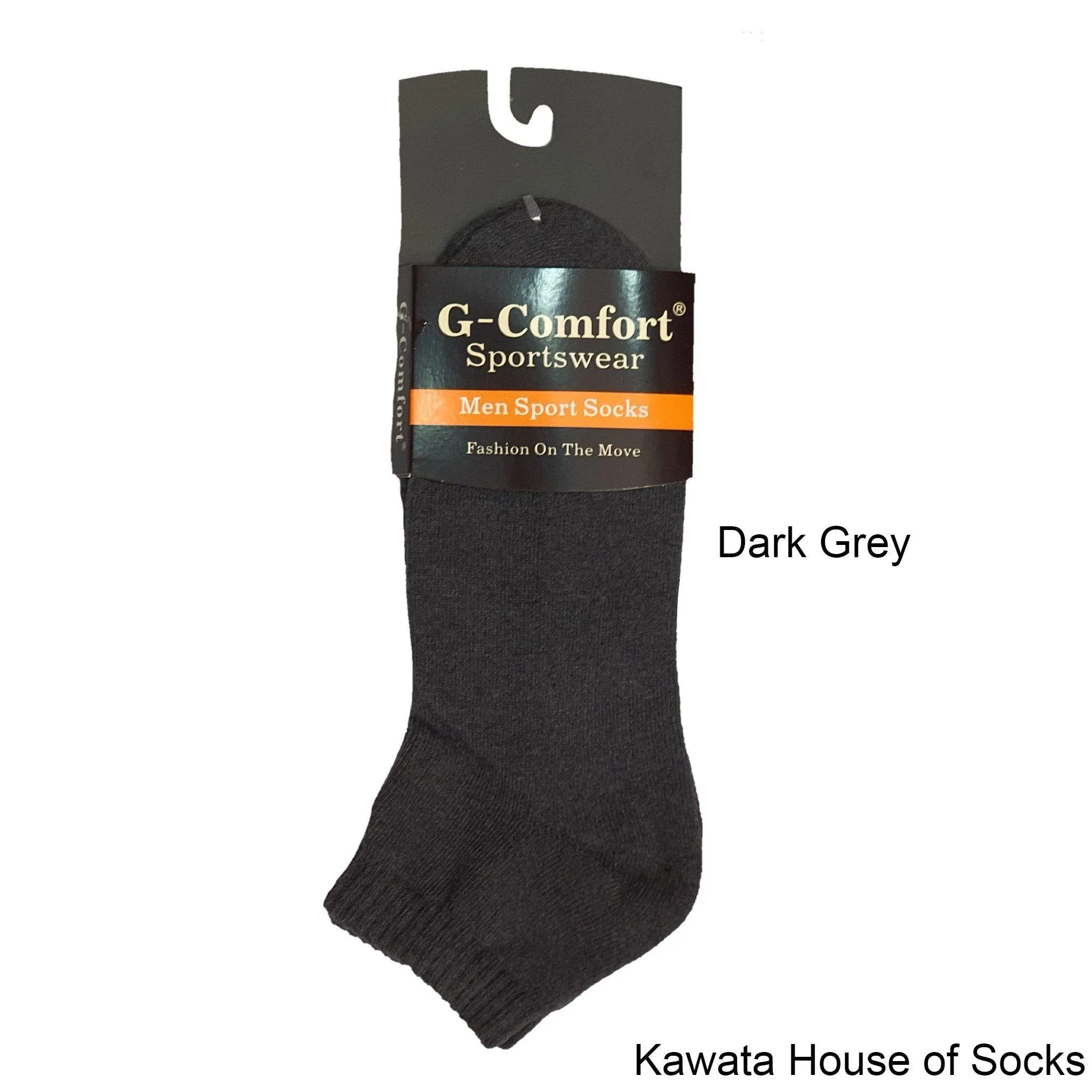 Padded Plain Ankle Sport Socks