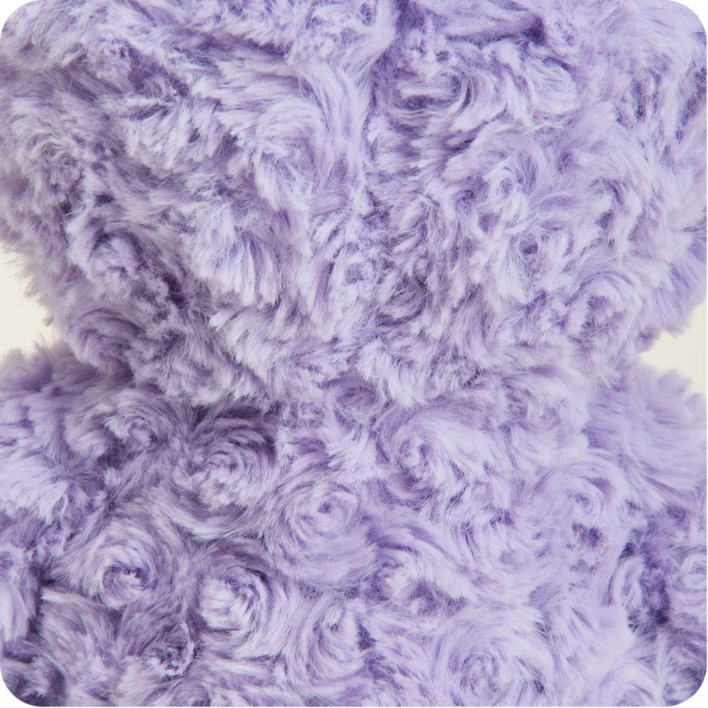 Purple Curly Bear Warmies