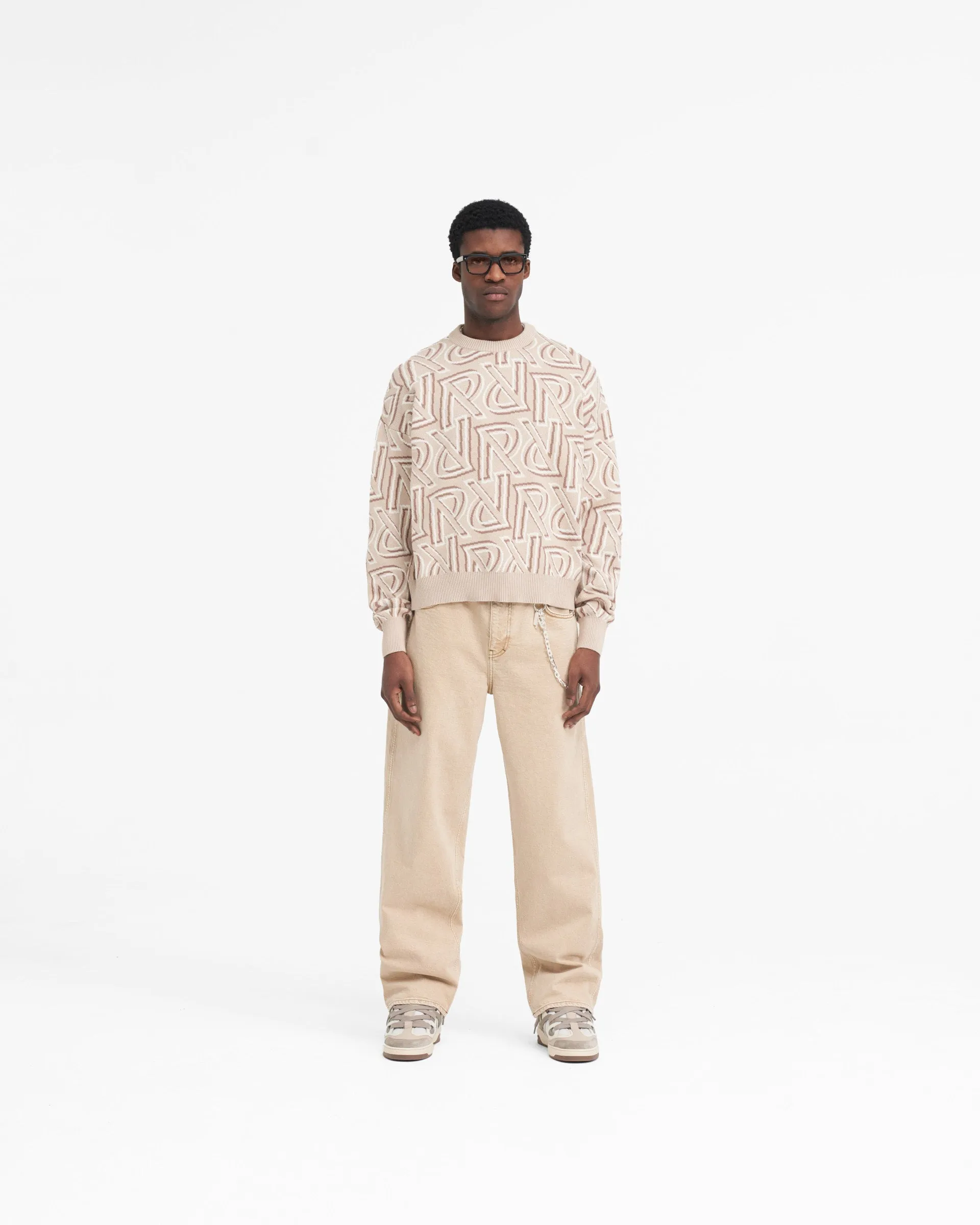 R3 Baggy Denim - Dirt Cashmere