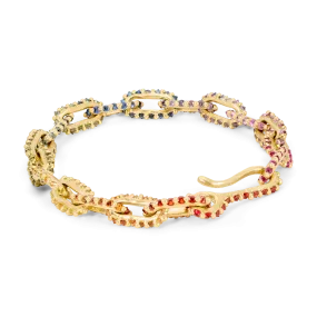 Rainbow Star Bright Bracelet - 11691