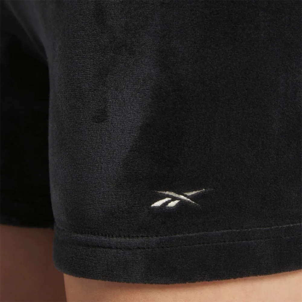 Reebok Apparel Women Reebok Classics Plush Shorts BLACK