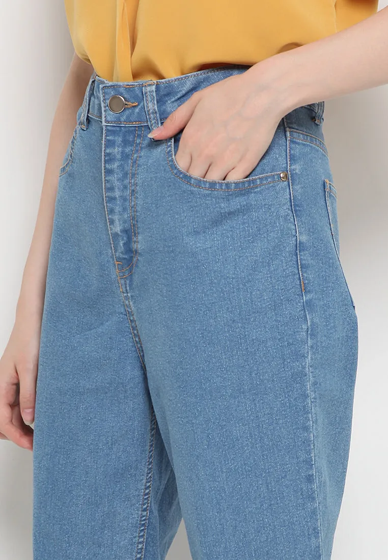 Regular Fit Mom Jeans