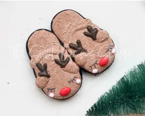 Santa's Slippers - Cookie Cutter