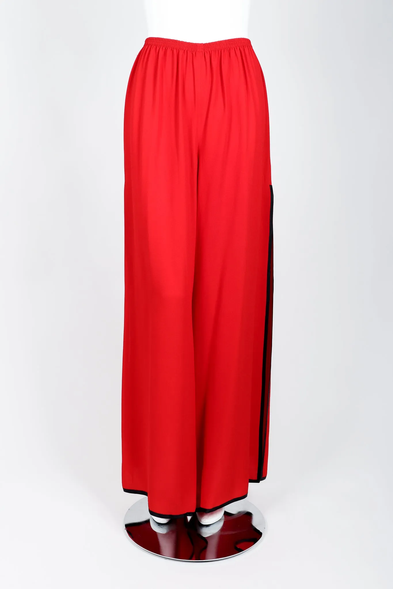 Side Slit Palazzo Pant