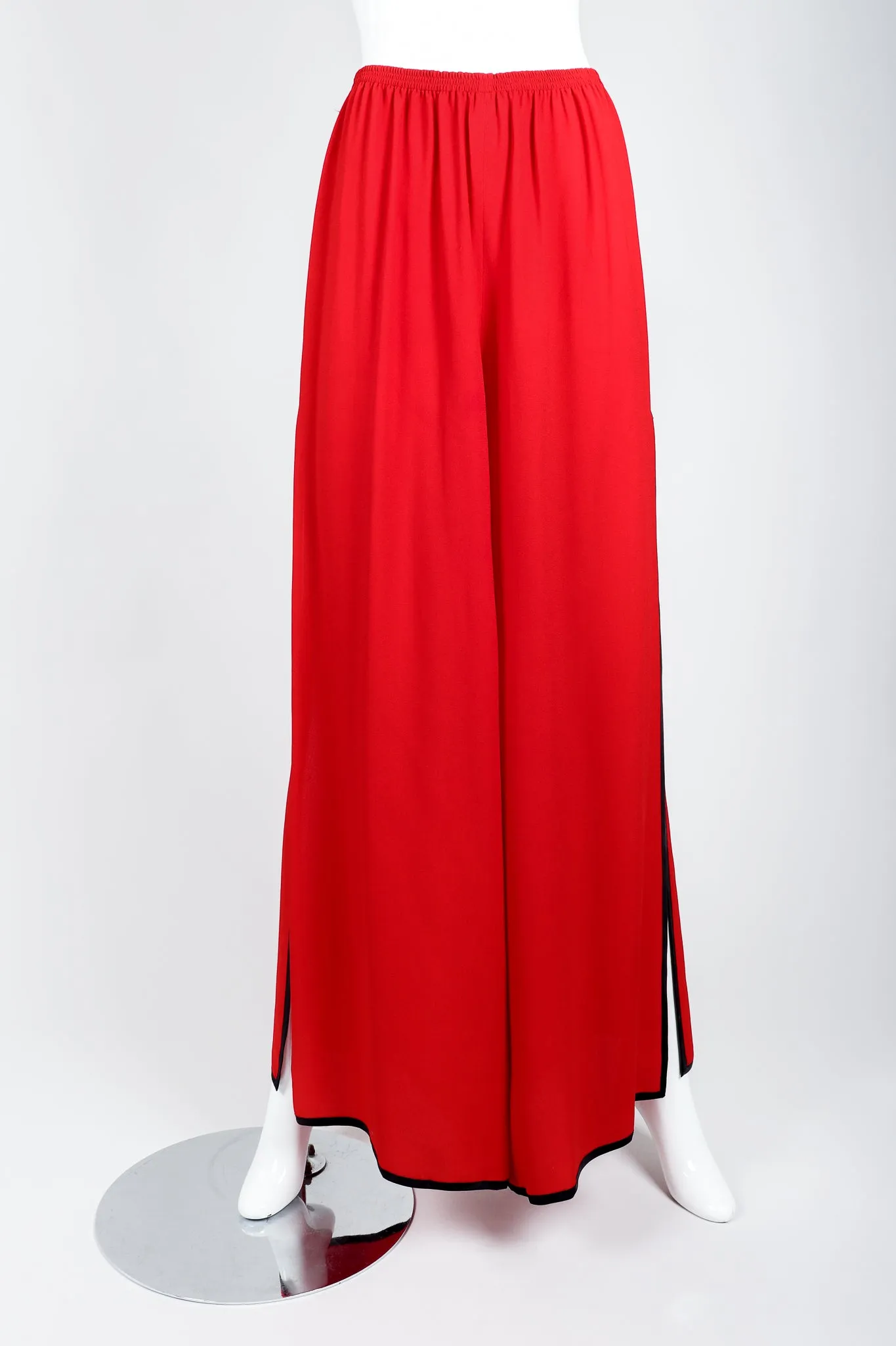 Side Slit Palazzo Pant