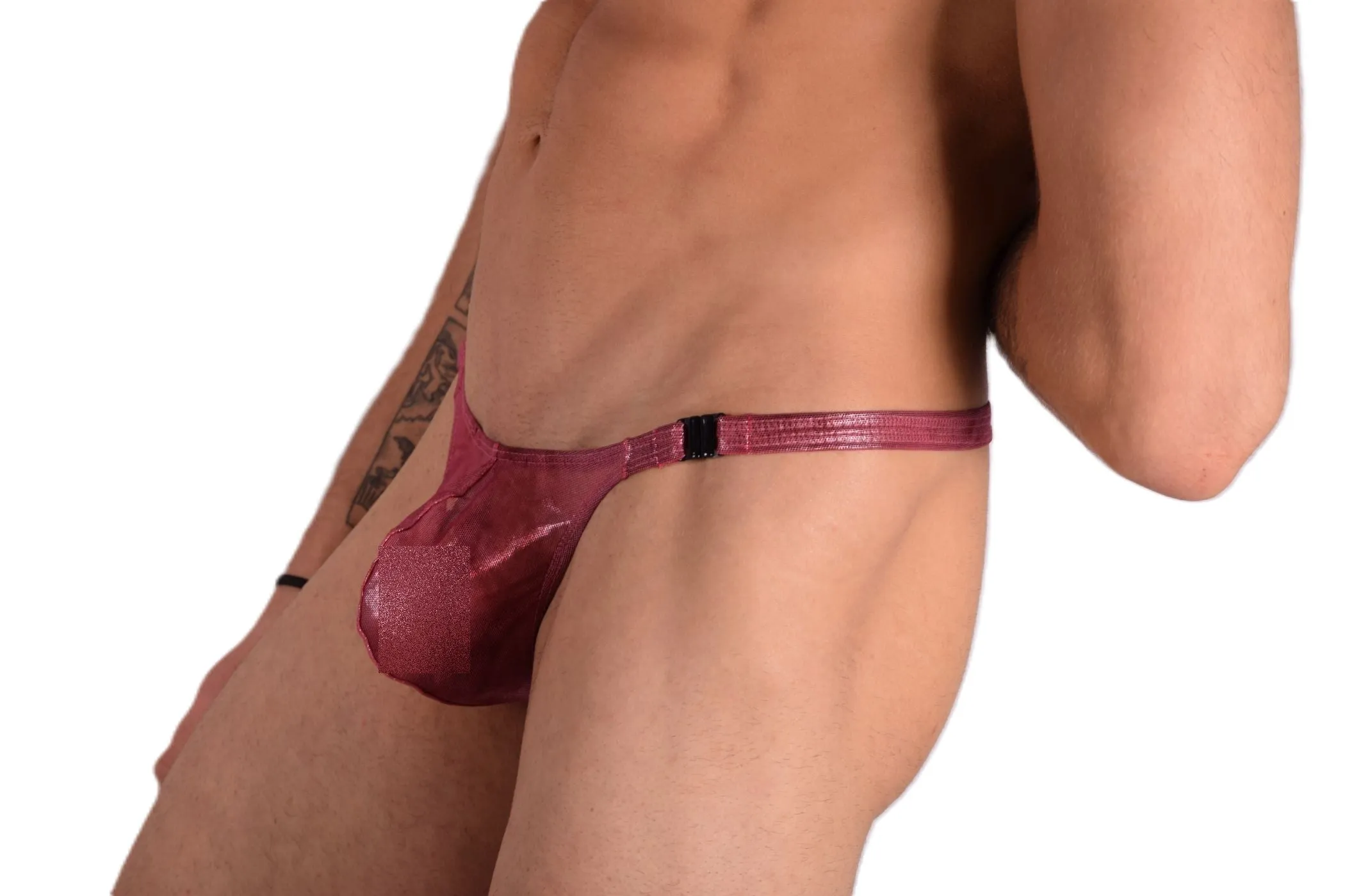 Small SMU Detachable Thong Underwear Sheer 33449 MX11