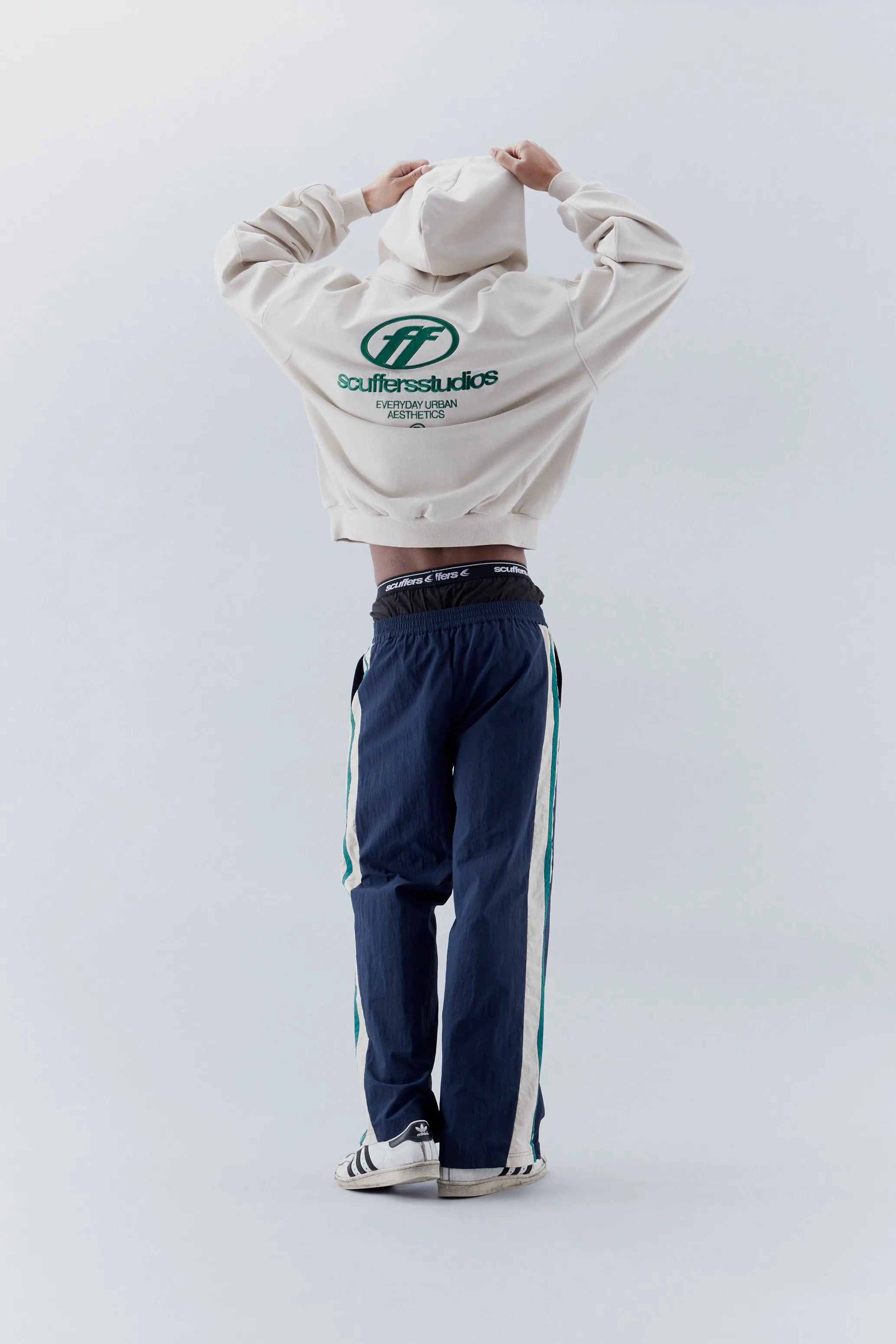 Sport Tech Pants Navy & Green