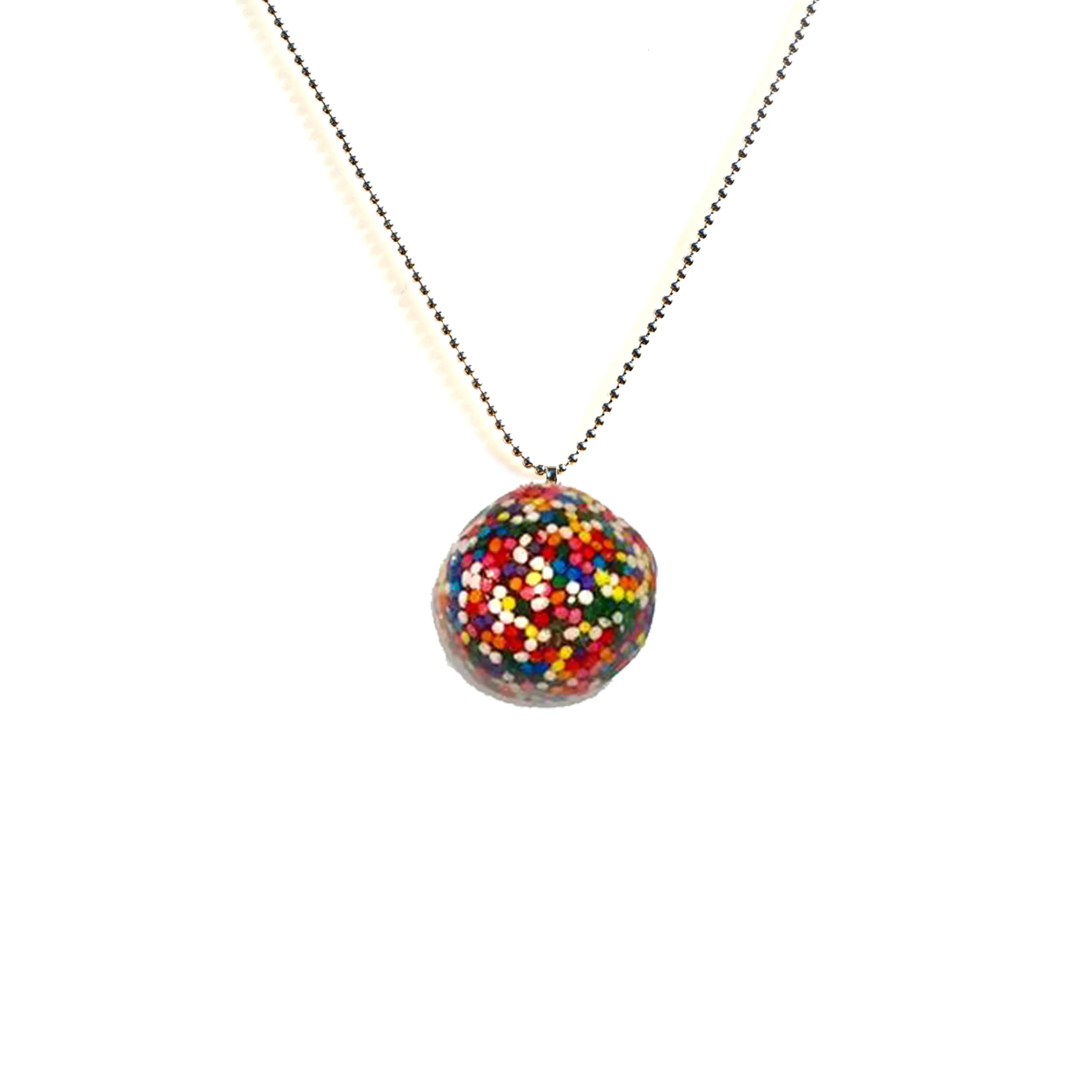 Sprinkle Licorice Candy Necklace