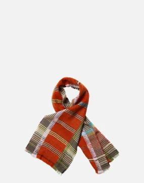 Tangerine Wool & Cashmere Tippet Scarf