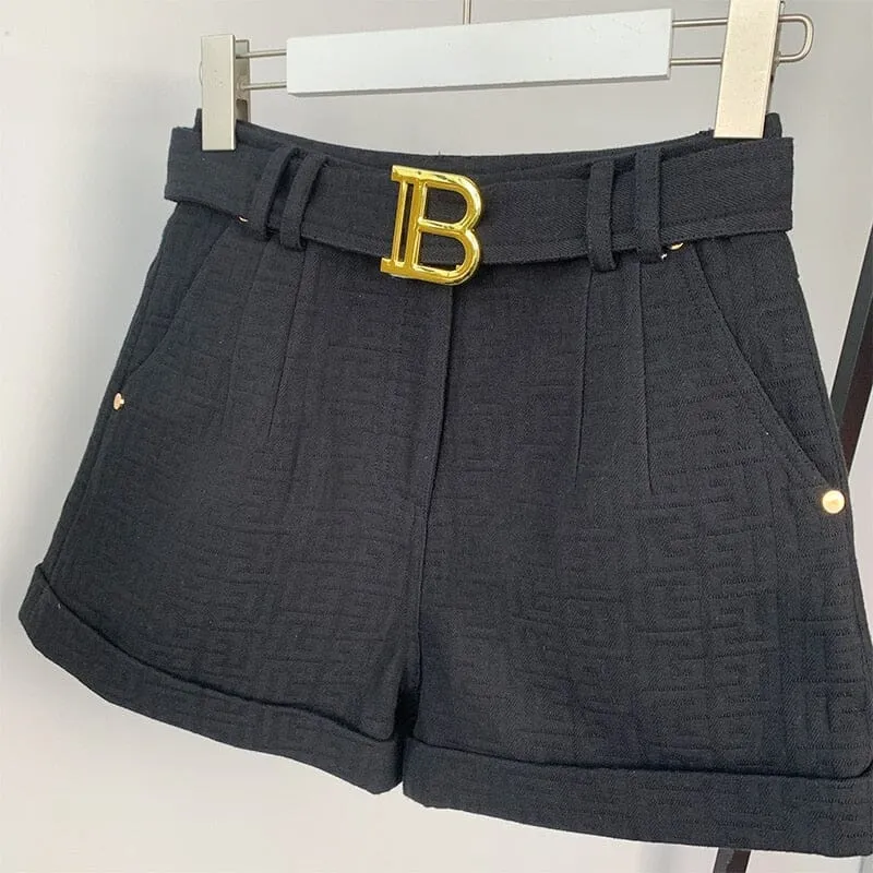 The Bey High-Waist Denim Shorts - Multiple Colors