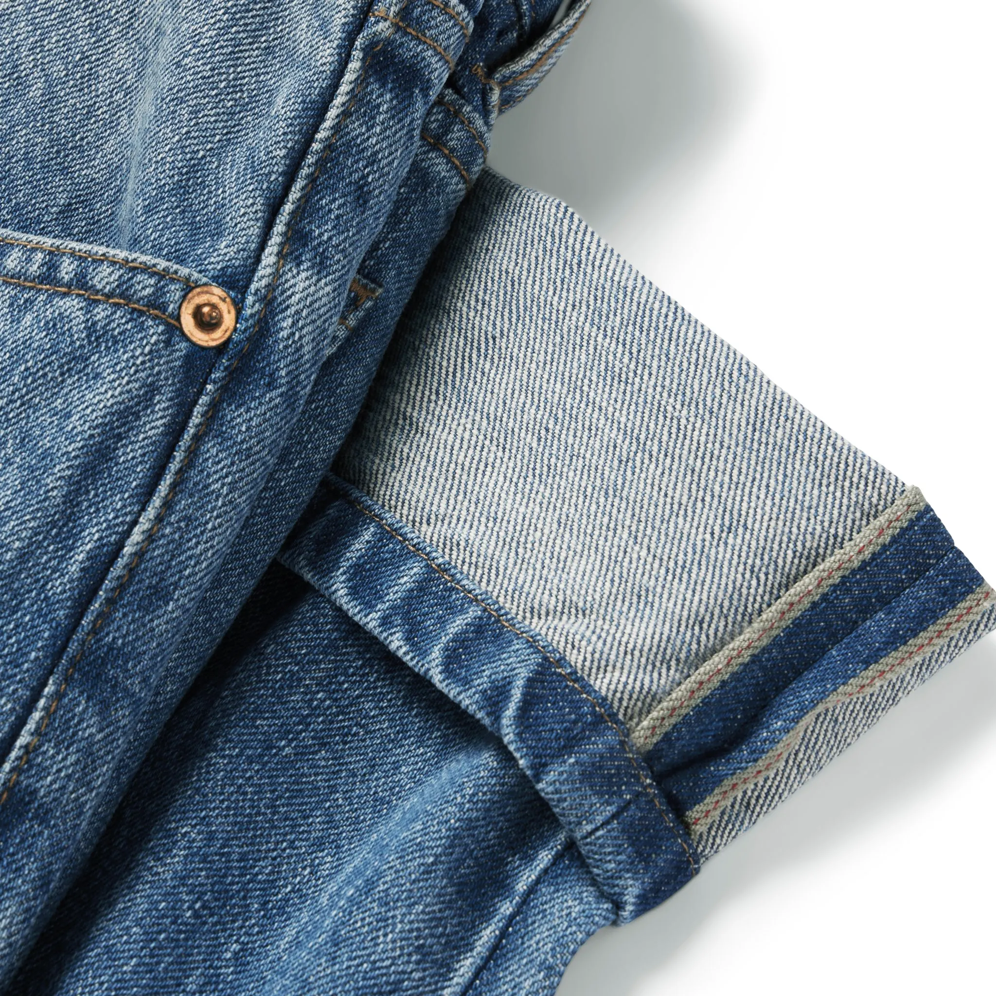 The Democratic Jean in Patch Wash Selvage