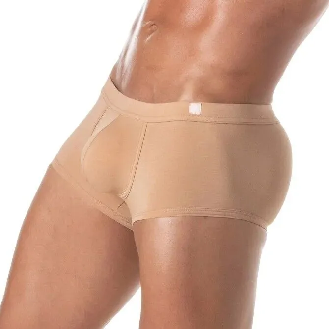 TOF PARIS Boxer Skin-Tone Trunk Ultra-Soft Bi-Stretch Cotton 85