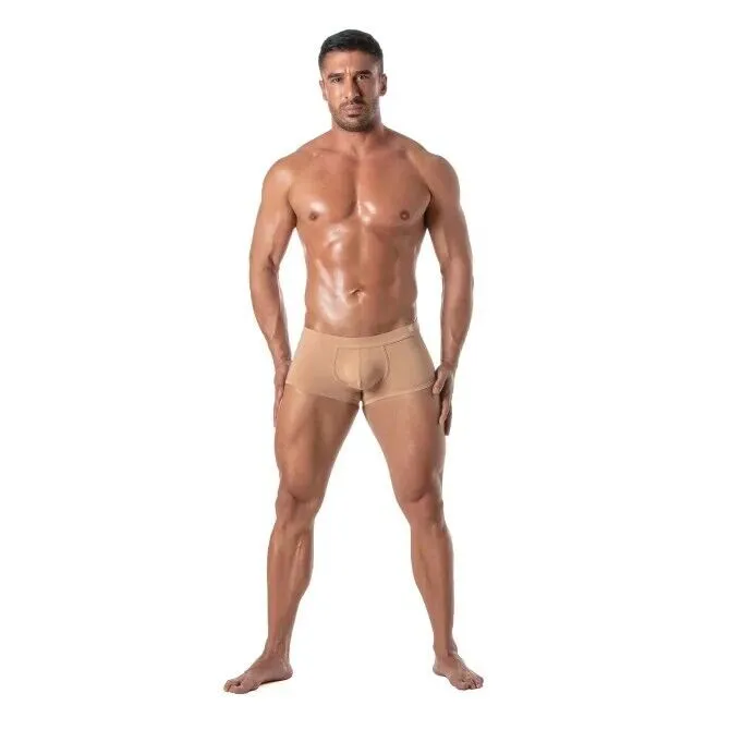 TOF PARIS Boxer Skin-Tone Trunk Ultra-Soft Bi-Stretch Cotton 85