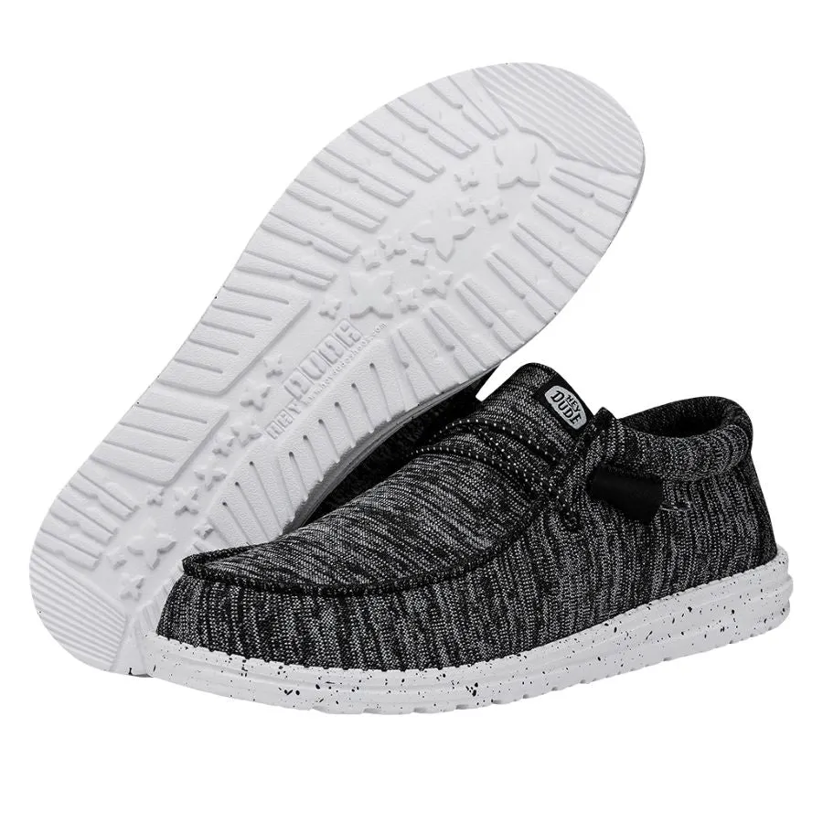 Wally Sport Knit - Black/White