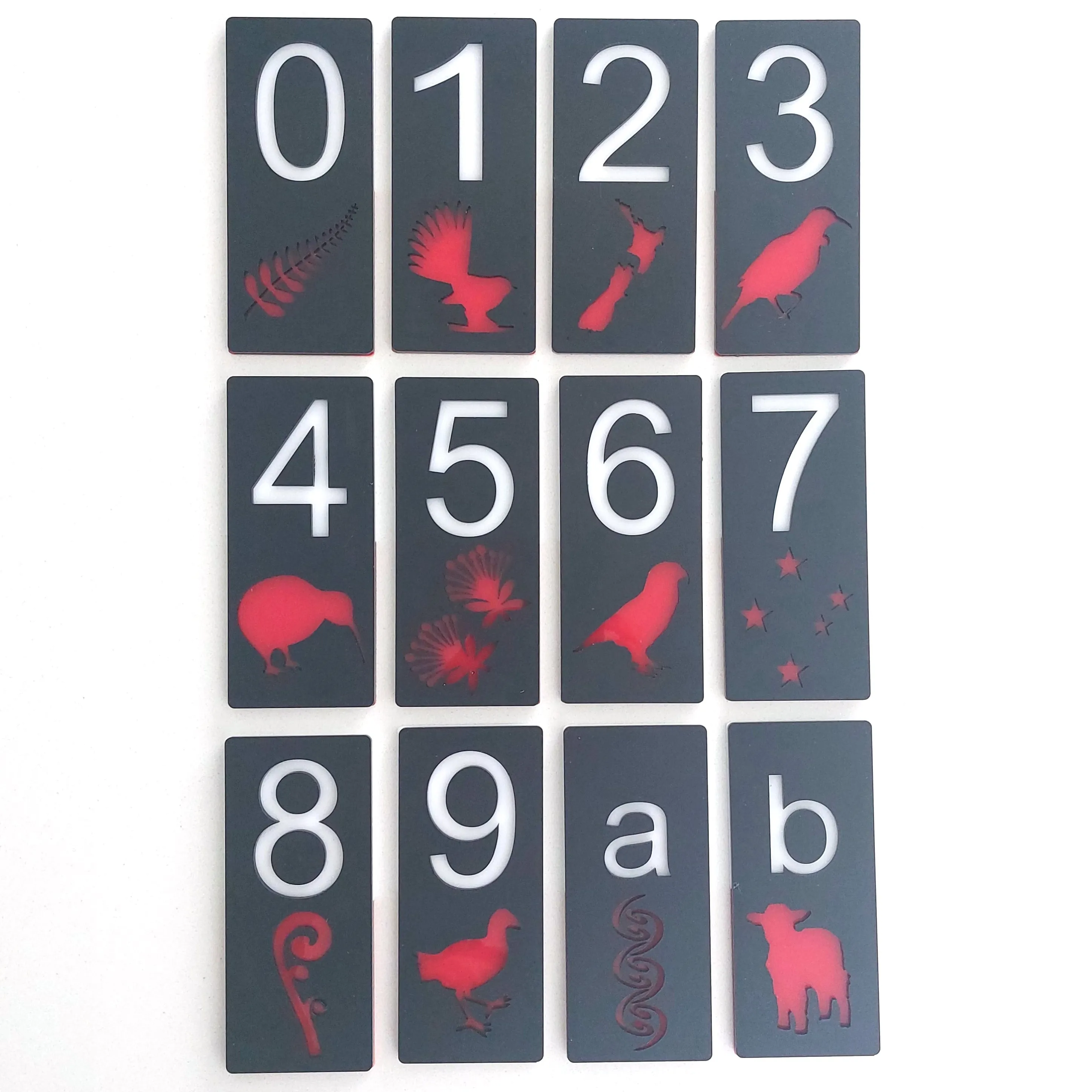 Wholesale House / Letter Box Numbers - NZ Themes