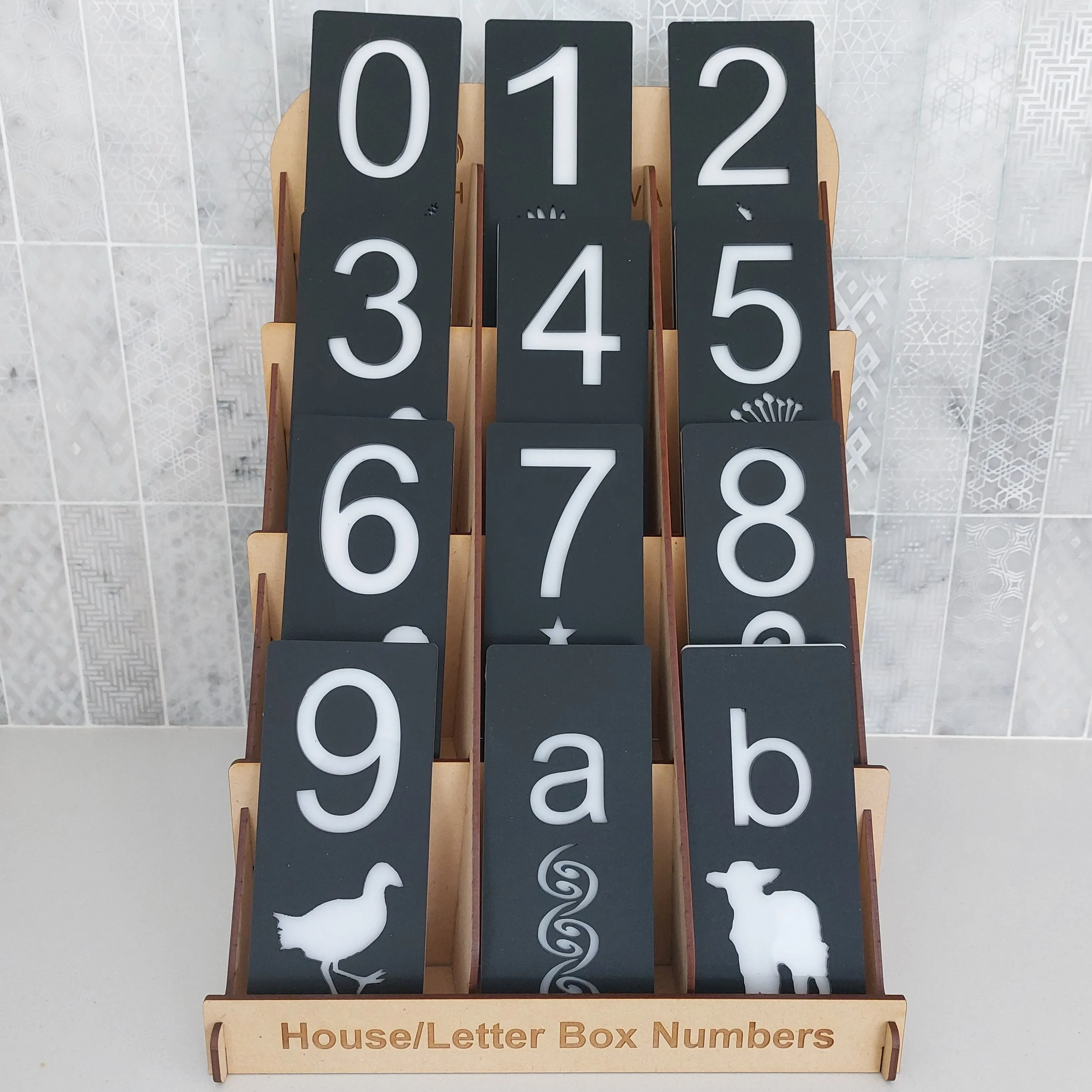 Wholesale House / Letter Box Numbers - NZ Themes