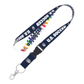 WinCraft USWNT Reversible Pride Lanyard